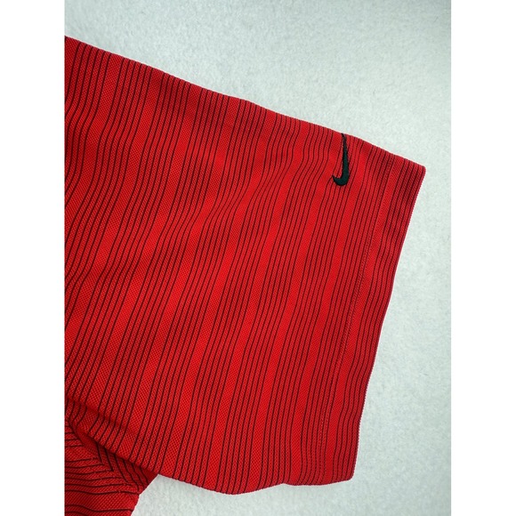 Nike Golf Dri-FIT Polo Short Sleeve Shirt Striped Athletic Training XL - Picture 4 of 9